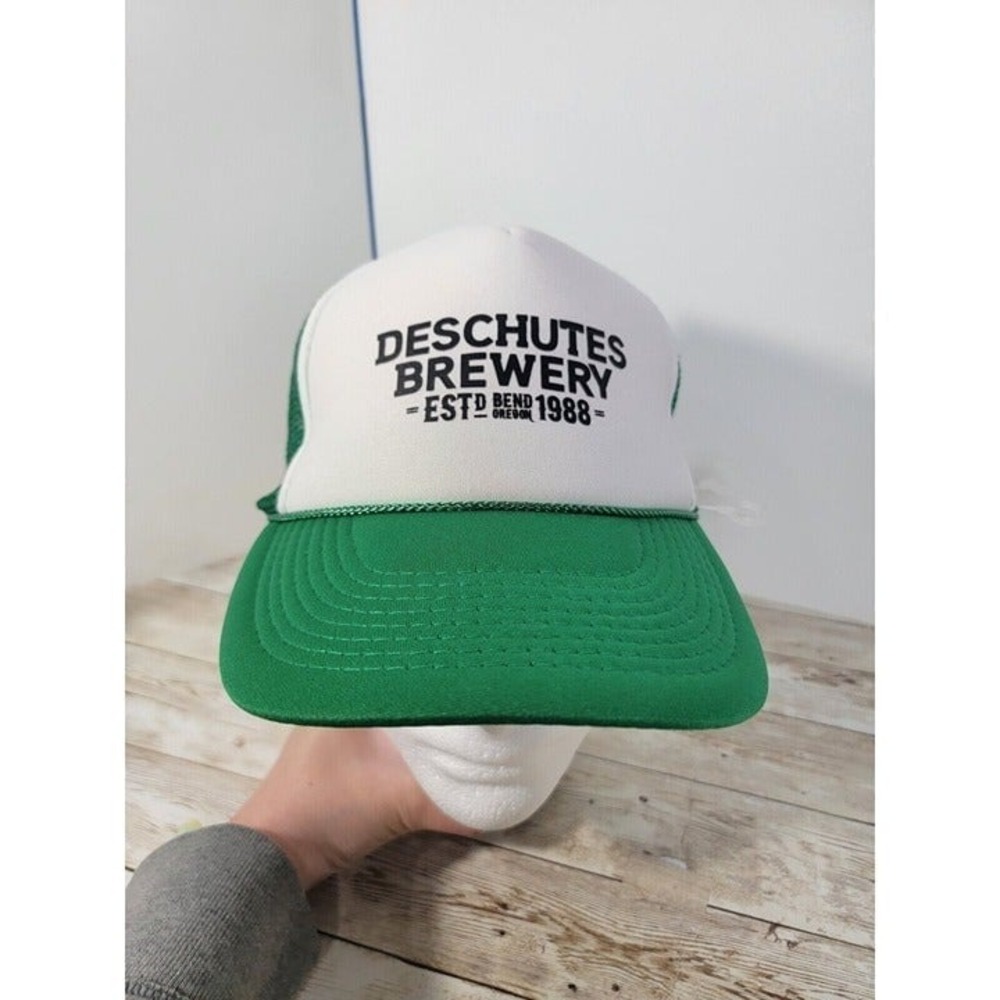 Vintage Deschutes Brewery 1988 Trucker Hat Mesh Snapback Bend Oregon Otto brand